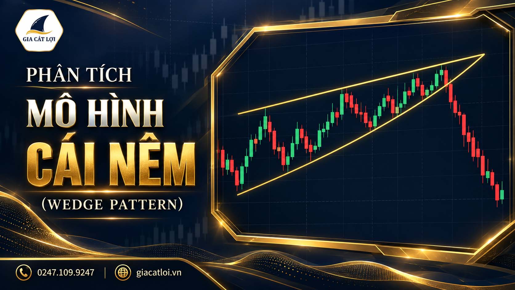 Mô Hình Cái Nêm (Wedge Pattern): Phân Biệt Nêm Tăng, Nêm Giảm