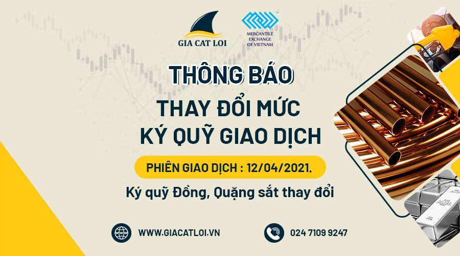 Thông Báo Thay Đổi Ký Quỹ Ngày 12.04.2021