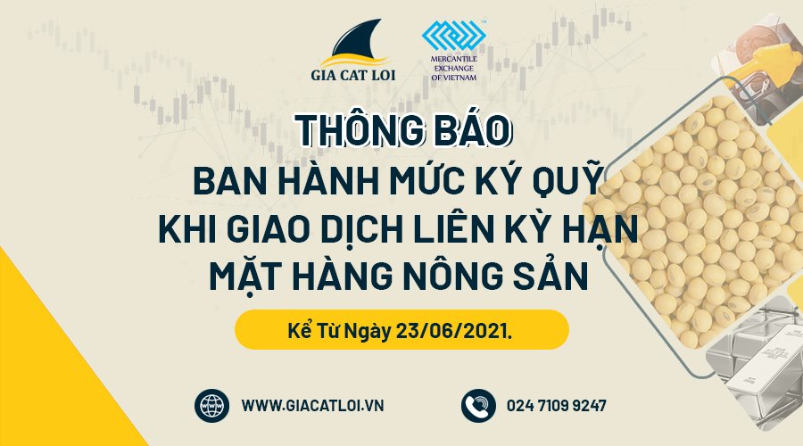 Thông Báo Ban Hành Mức Ký Quỹ Khi Giao Dịch Liên Kỳ Hạn Ngày 23.06.2021