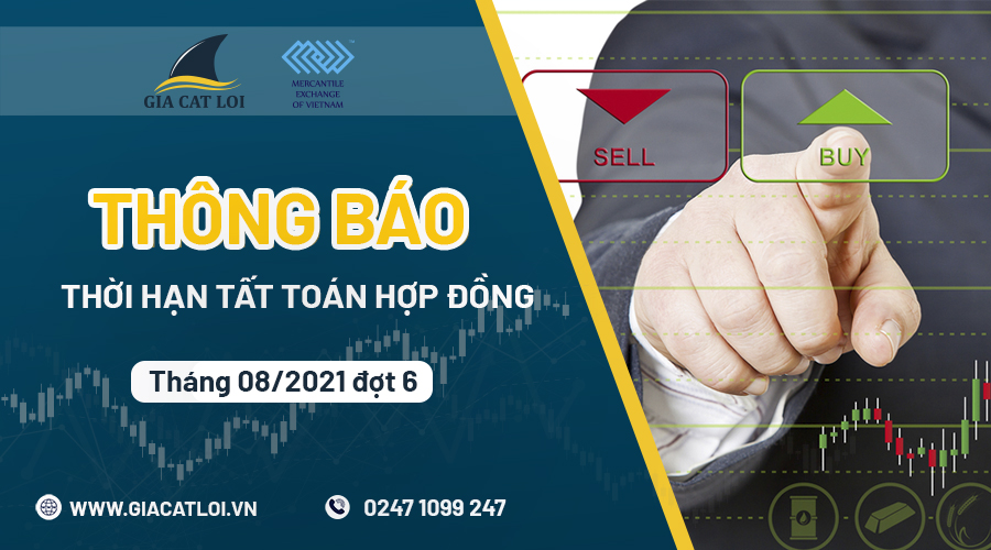 Thông Báo Thời Hạn Tất Toán Hợp Đồng Tháng 08/2021 – Đợt 6