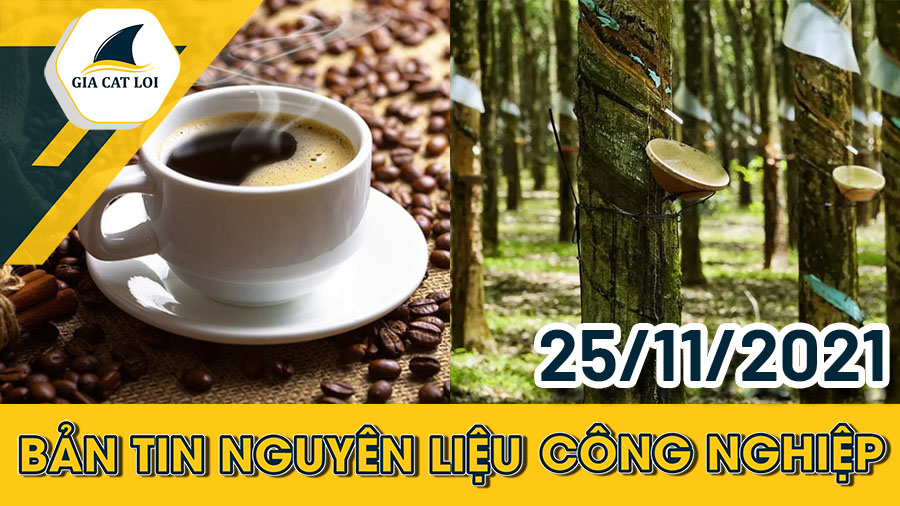 Phân Tích Nhóm Nguyên Liệu Công Nghiệp Ngày 25/11/2021: Giá Cao Su Tăng Nhờ Phục Hồi Tiêu Thụ