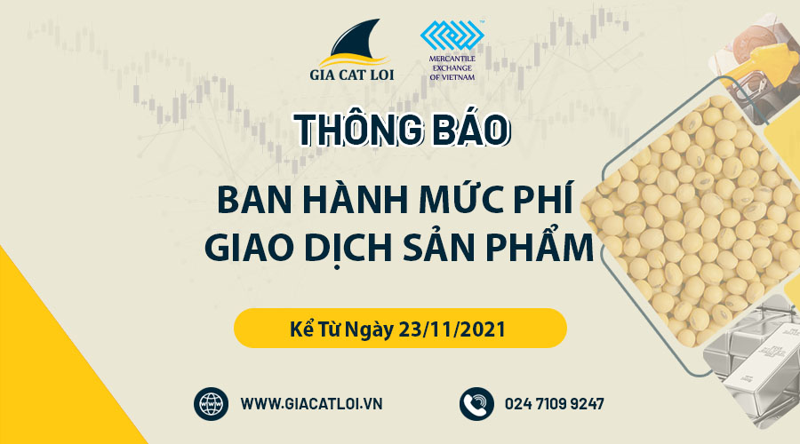 Thông Báo: Quyết Định Ban Hành Mức Phí Giao Dịch Sản Phẩm Dầu Thô WTI Micro, Khí Tự Nhiên Mini, Dầu Thô Brent Mini