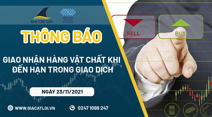 Thông Báo: Quyết Định Giao Nhận Hàng Vật Chất Sản Phẩm Dầu Thô WTI Micro, Khí Tự Nhiên Mini, Dầu Thô Brent Mini