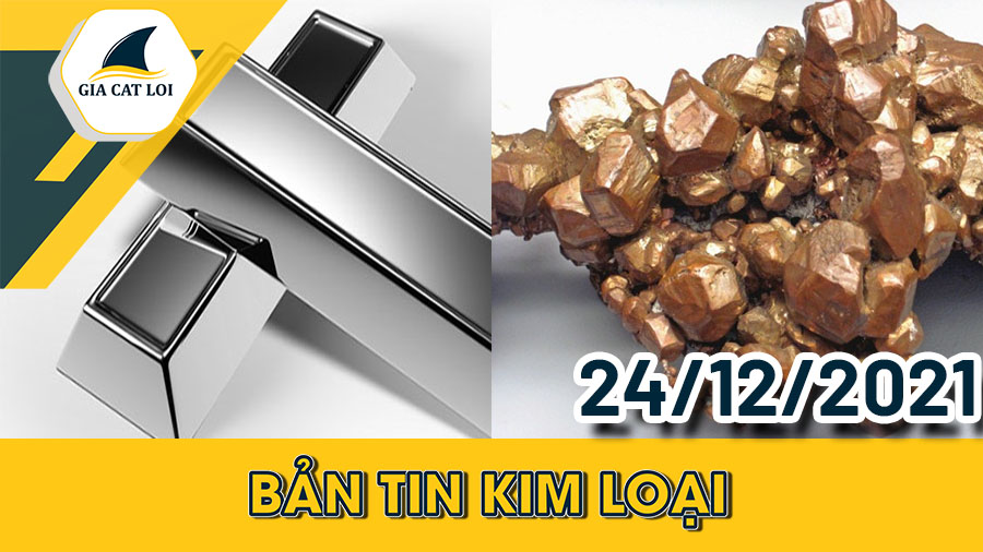 Phân Tích Nhóm Kim Loại Ngày 24/12/2021: Nhôm Có Xu Hướng Tăng Khá Rõ