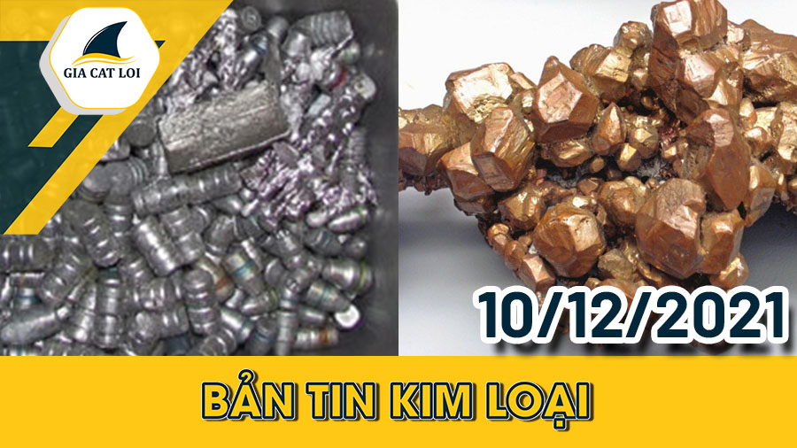 Phân Tích Nhóm Kim Loại Ngày 10/12/2021: Giá Vàng Tiếp Tục Giảm Khi USD Tăng