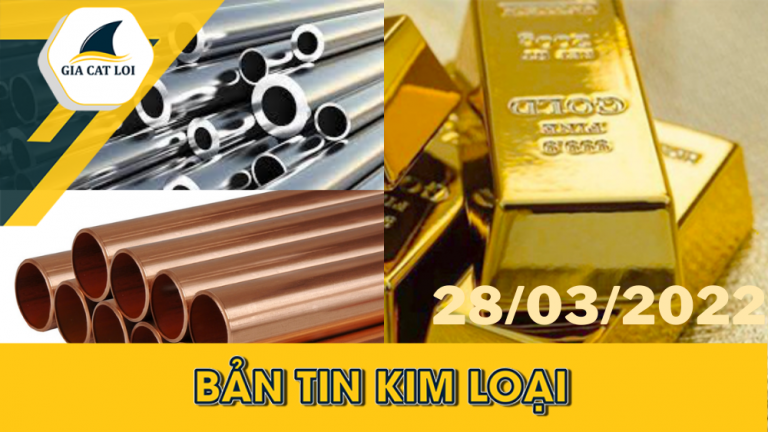 Bản Tin Nhóm Kim Loại Ngày 28/03/2022