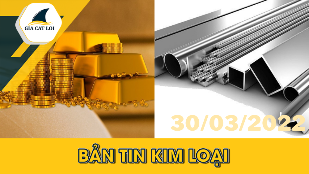 Bản Tin Nhóm Kim Loại Ngày 30/03/2022
