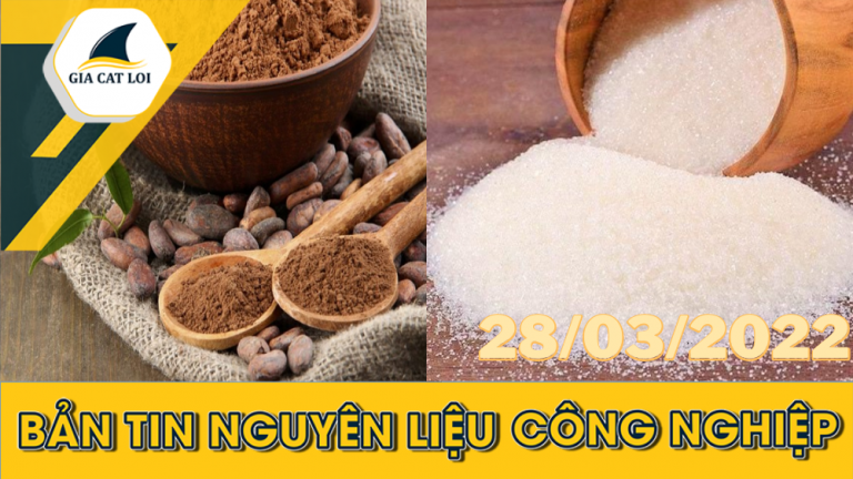 Bản Tin Nhóm Nguyên Liệu Công Nghiệp Ngày 28/03/2022