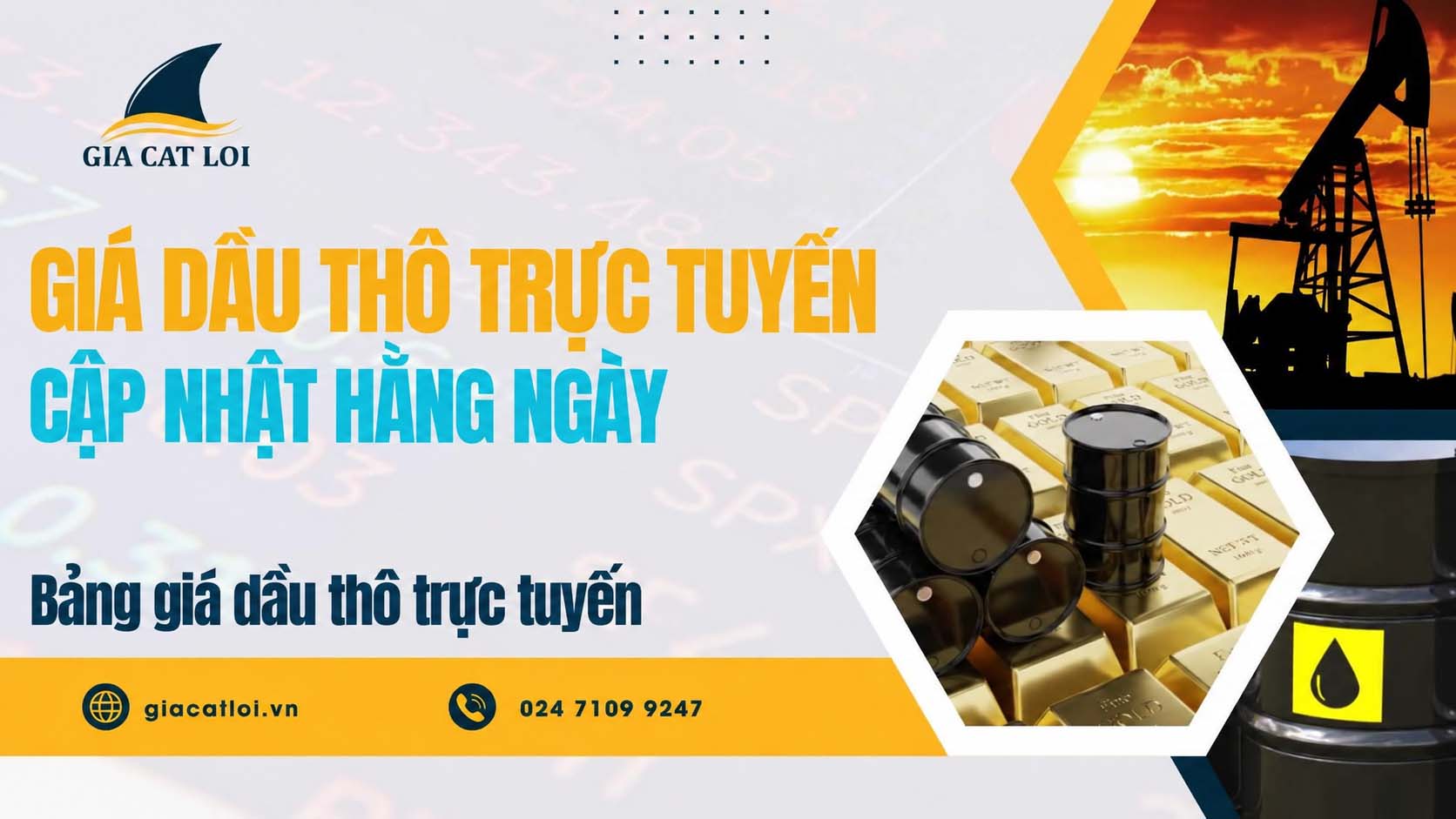 Giá Dầu Thô WTI & Brent Hôm nay – Biểu Đồ Giá Dầu Thế Giới