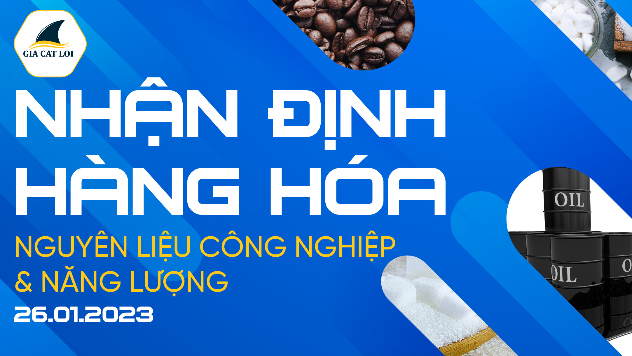 Nhận Định Hàng Hoá Năng Lượng & Nguyên Liệu Công Nghiệp Ngày 26/01/2023
