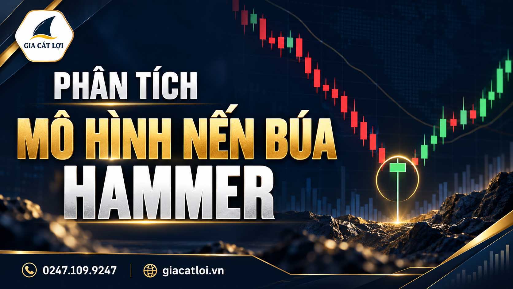 Nến Búa Hammer Là Gì? Dấu Hiệu Đảo Chiều Và Giao Dịch