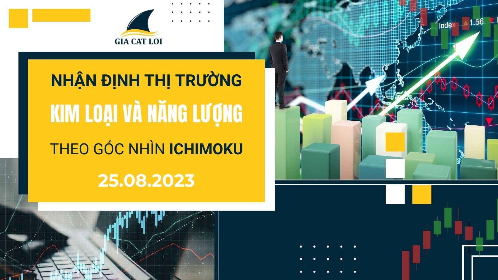 Nhận định thị trường Kim loại và Năng lượng theo góc nhìn Ichimoku – 25/08/2023