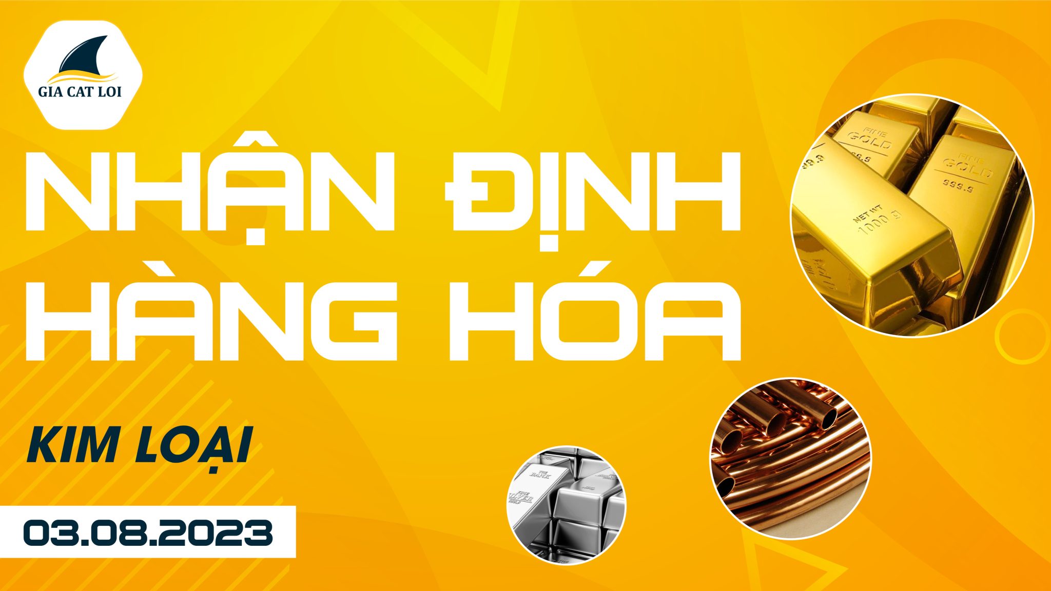 Nhận Định Hàng Hoá Kim Loại Ngày 03/08/2023