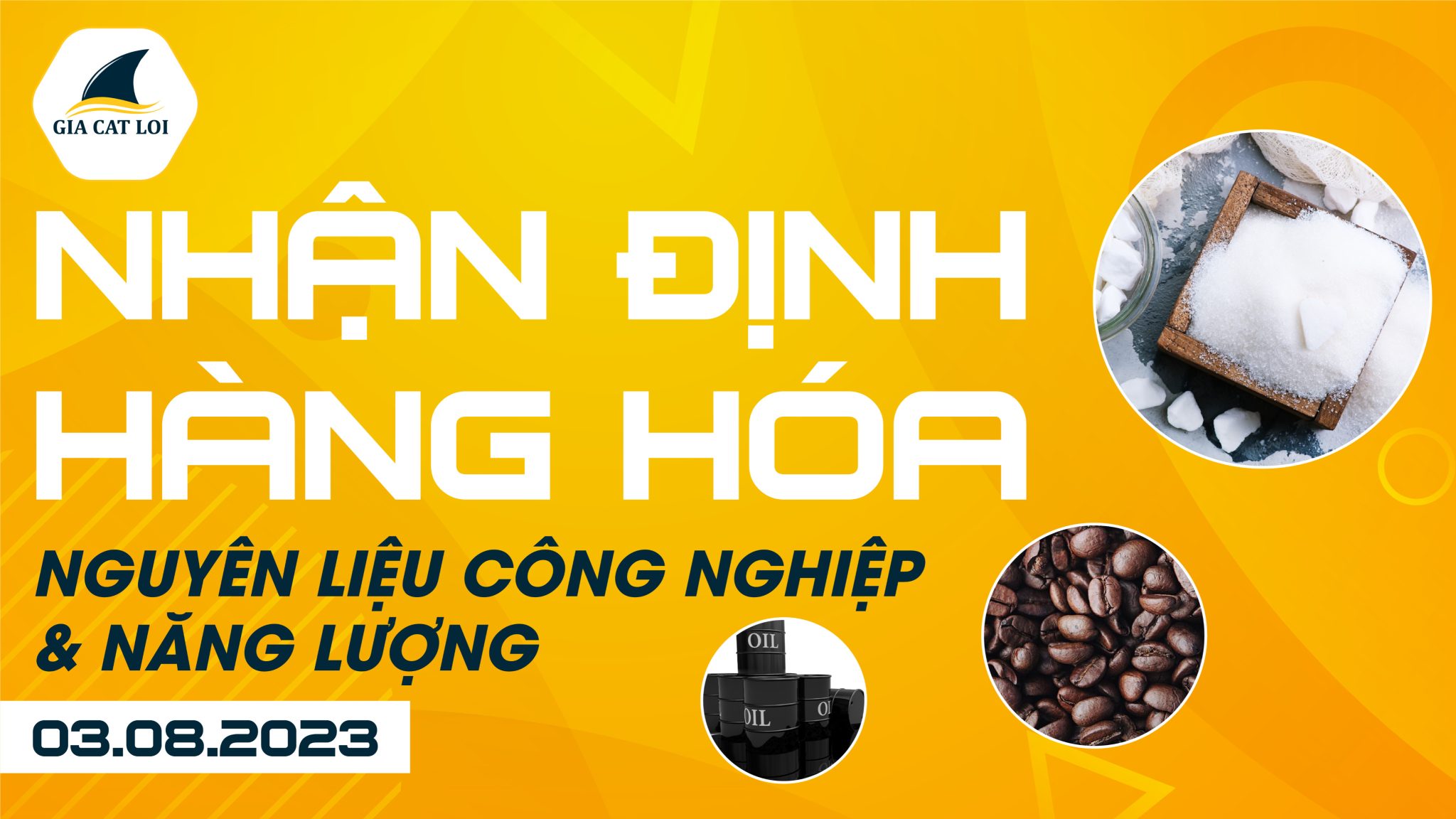 Nhận Định Hàng Hoá Năng Lượng & Nguyên Liệu Công Nghiệp 03/08/2023