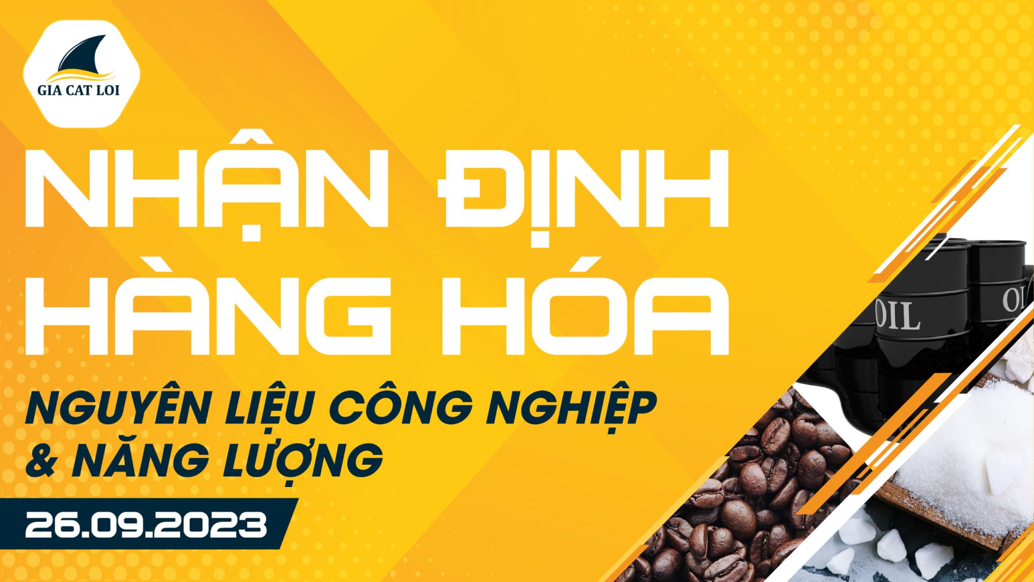 Nhận Định Hàng Hoá Năng Lượng & Nguyên Liệu Công Nghiệp 26/09/2023