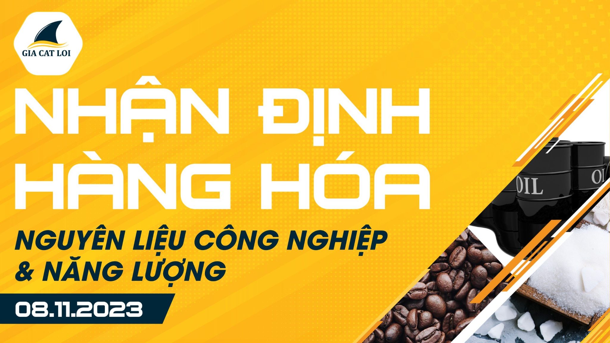 Nhận Định Hàng Hoá Năng Lượng & Nguyên Liệu Công Nghiệp 08/11/2023