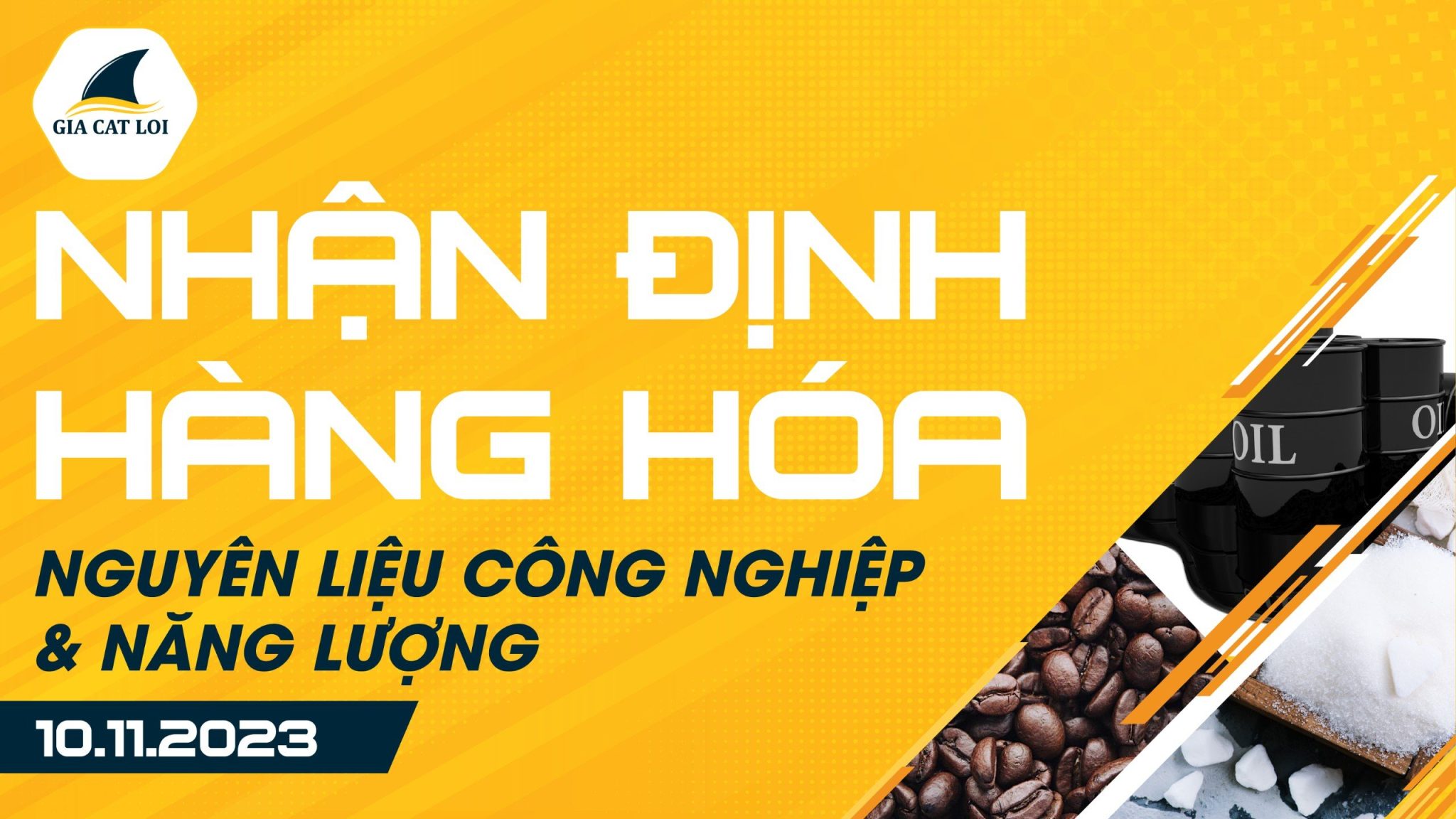 Nhận Định Hàng Hoá Năng Lượng & Nguyên Liệu Công Nghiệp 10/11/2023