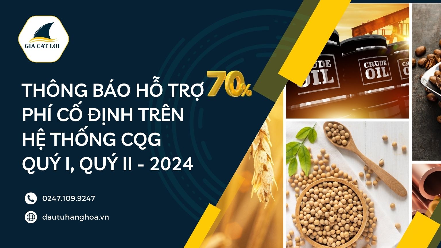Thông Báo Ưu Đãi 70% Phí Cố Định Trên Hệ Thống CQG Trong Quý I Và Quý II Năm 2024