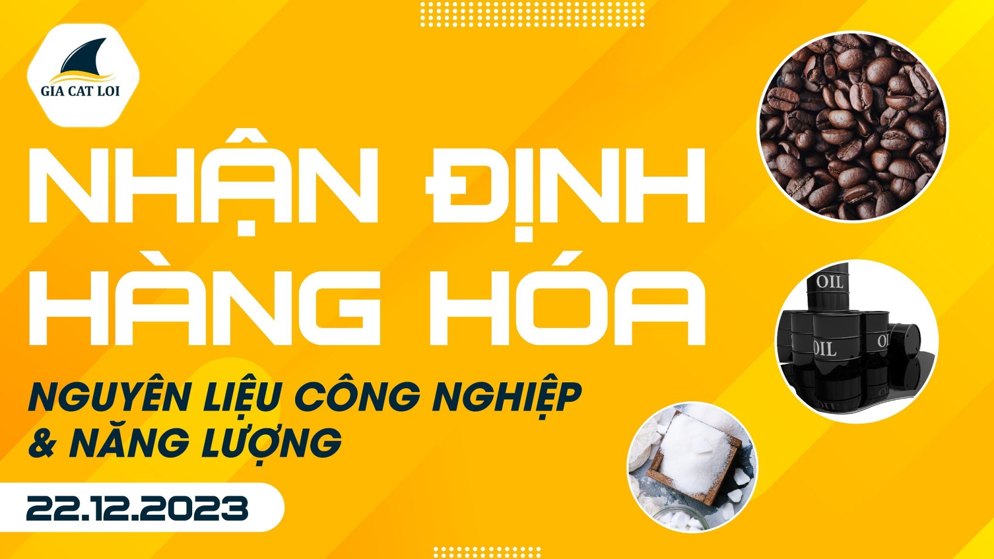 Nhận Định Hàng Hoá Năng Lượng & Nguyên Liệu Công Nghiệp 22/12/2023