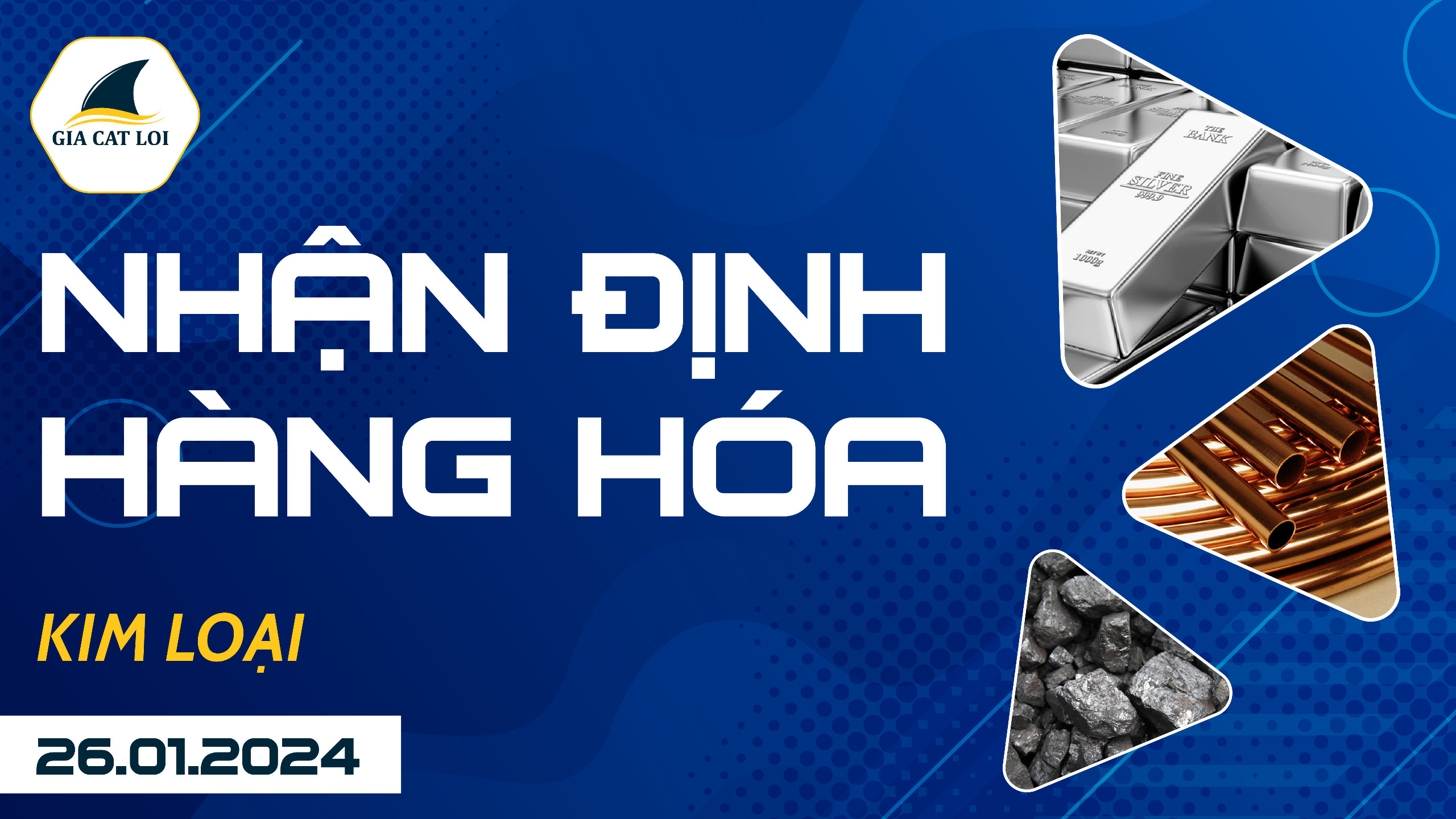 Nhận Định Hàng Hoá Kim Loại Ngày 26/01/2024