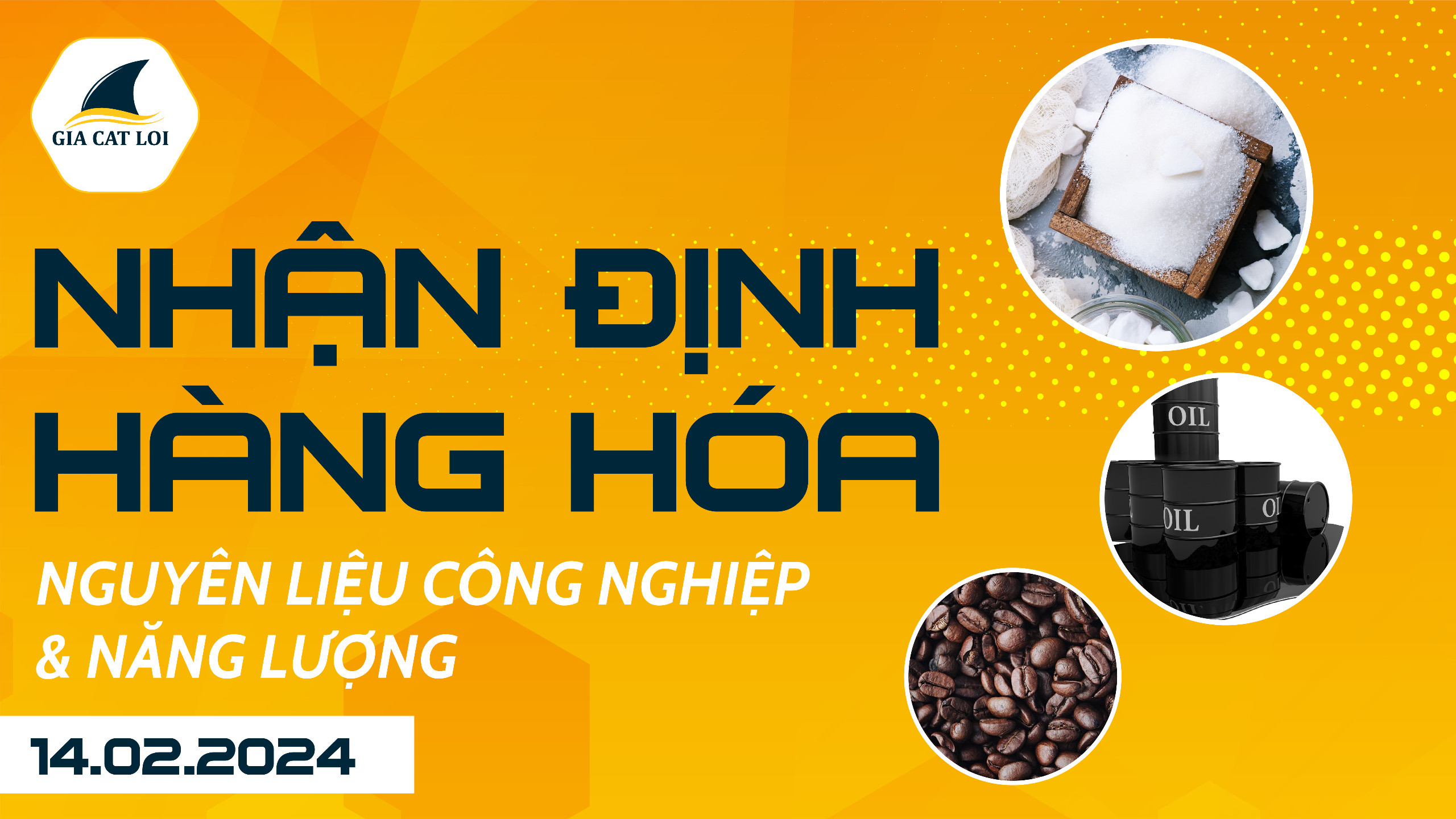 Nhận Định Hàng Hóa Năng Lượng & Nguyên Liệu Công Nghiệp Ngày 14/02/2024