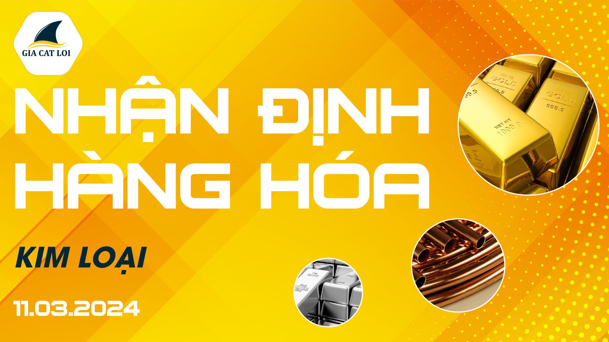 Nhận Định Hàng Hóa Kim Loại Ngày 11/03/2024