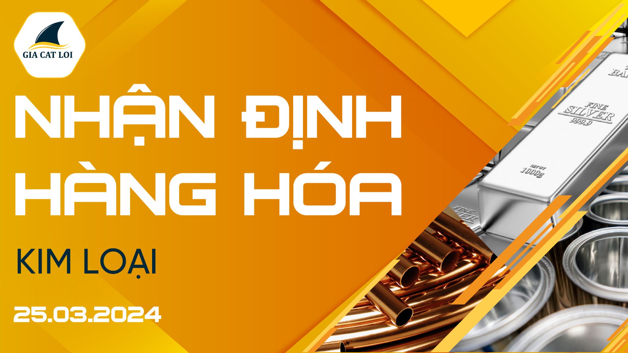 Nhận Định Hàng Hóa Kim Loại Ngày 25/03/2024