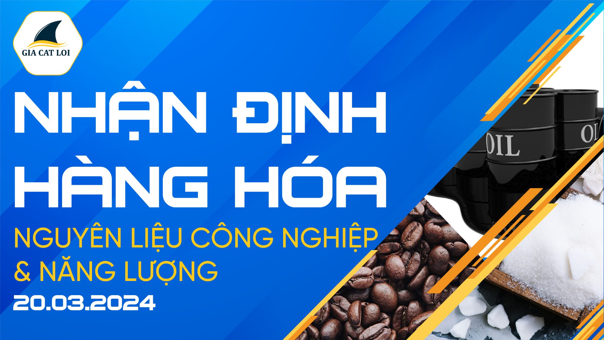 Nhận Định Hàng Hoá Năng Lượng & Nguyên Liệu Công Nghiệp Ngày 20/03/2024