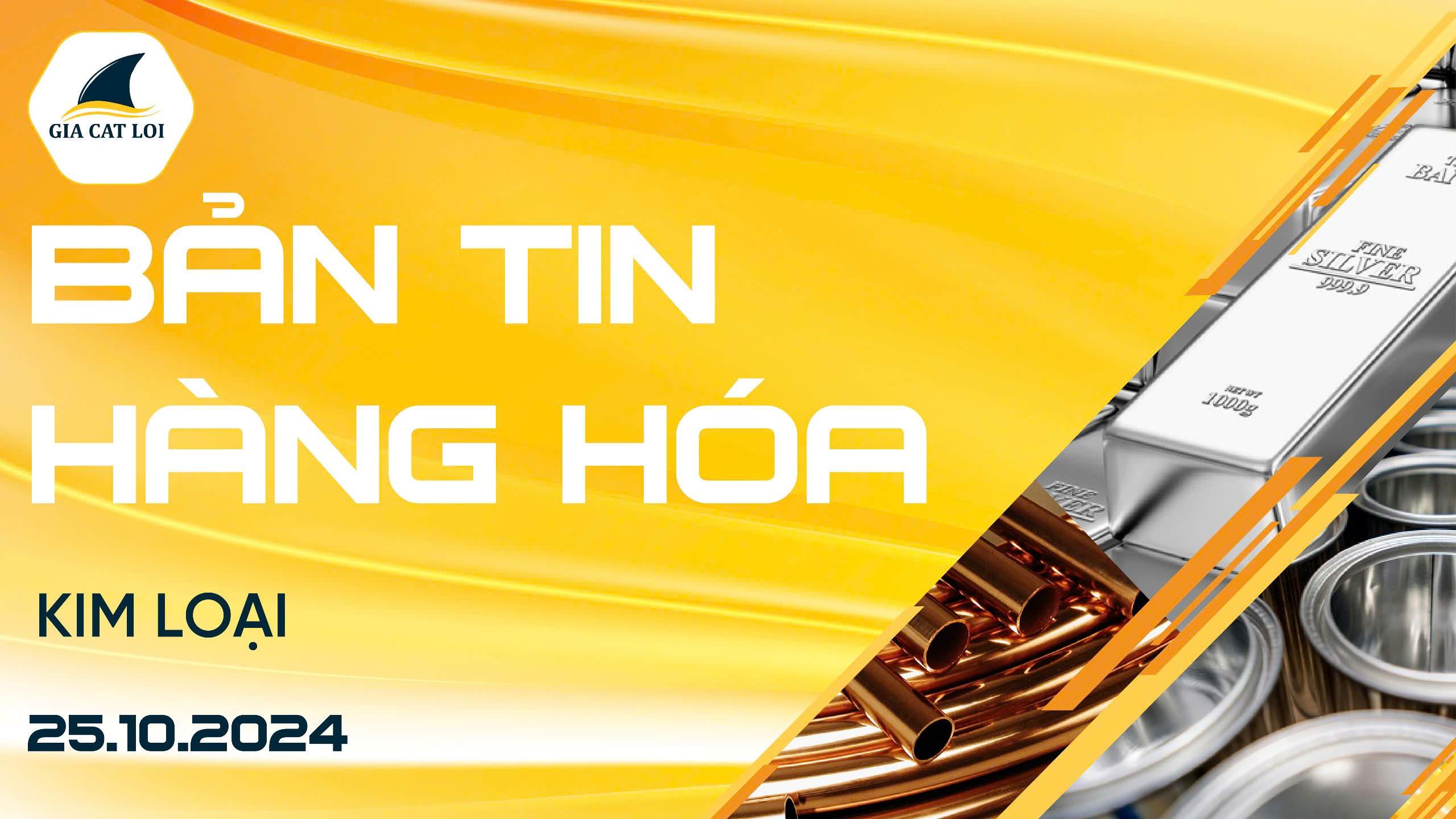 Bản Tin Nhóm Kim Loại Ngày 25/10/2024