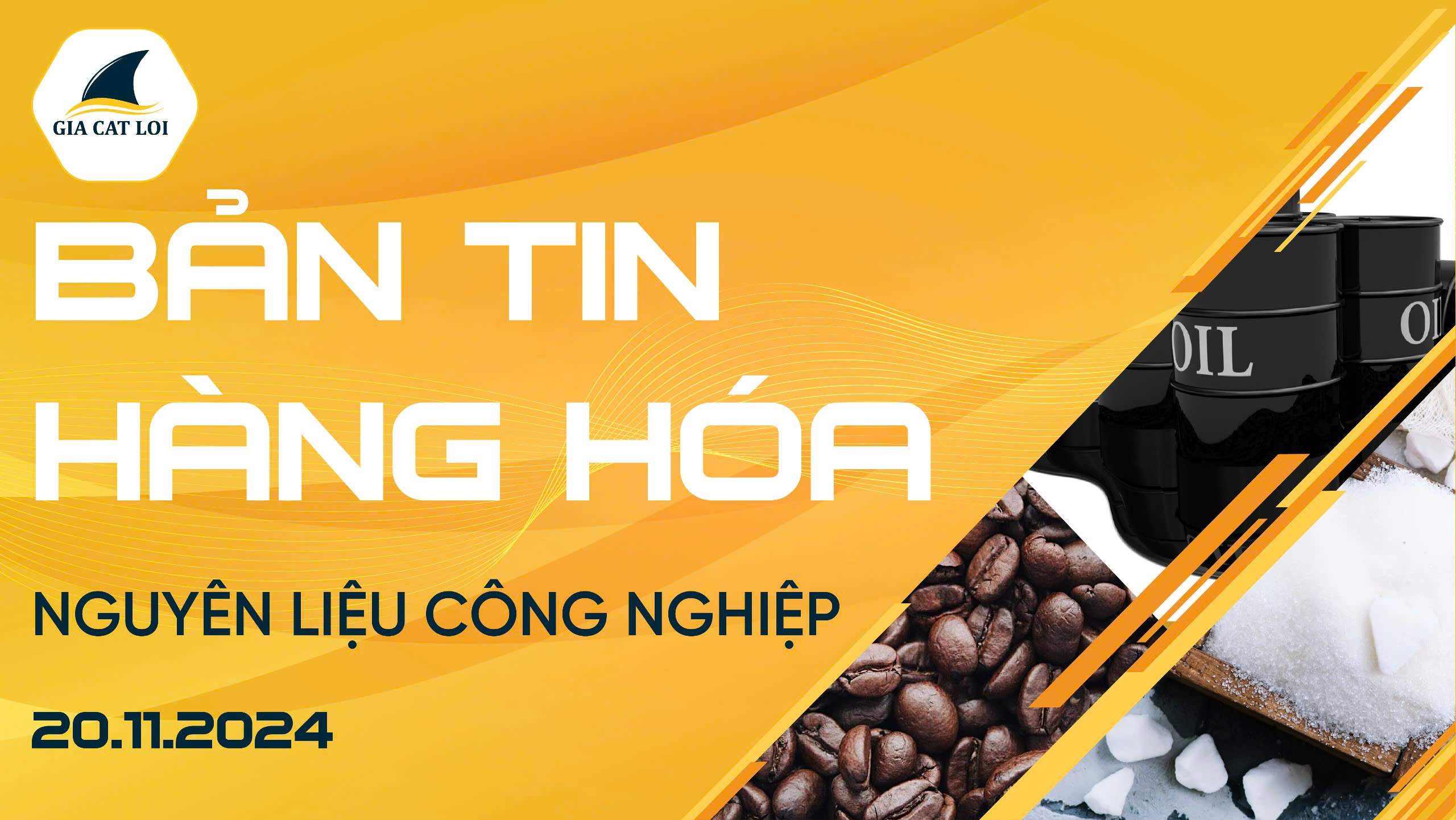 Bản Tin Nhóm Nguyên Liệu Công Nghiệp Ngày 20/11/2024