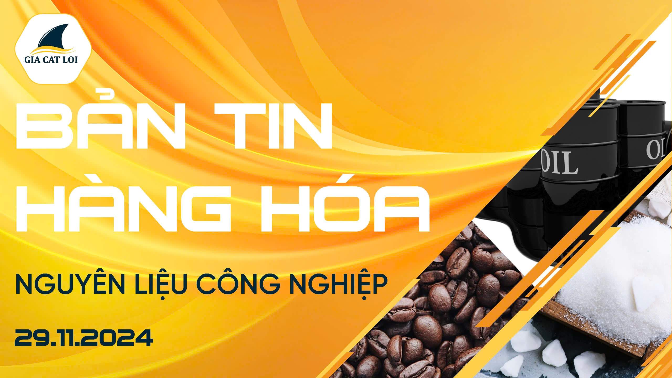 Bản Tin Nhóm Nguyên Liệu Công Nghiệp Ngày 29/11/2024
