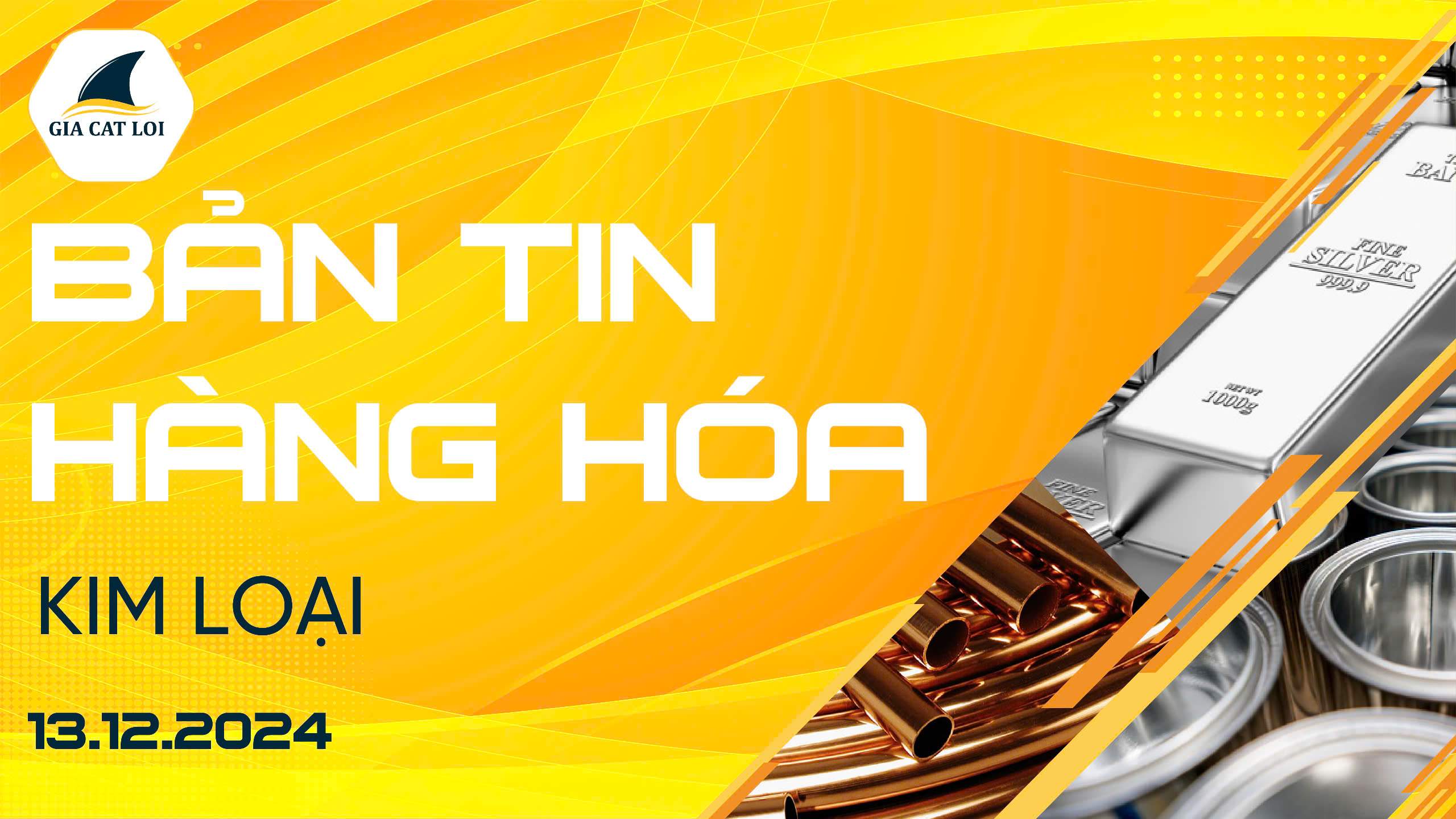 Bản Tin Nhóm Kim Loại Ngày 13/12/2024