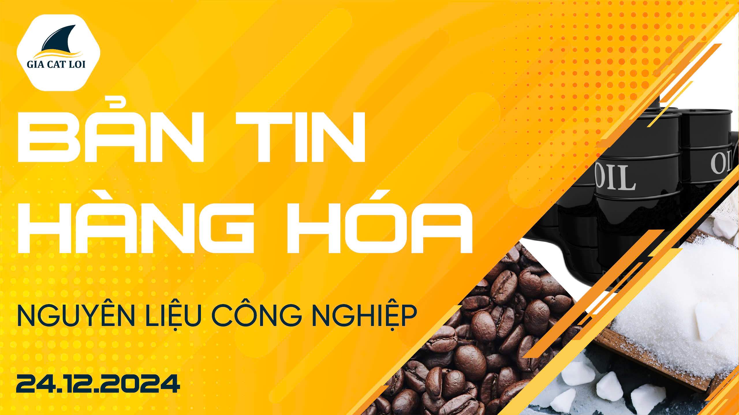 Bản Tin Nhóm Nguyên Liệu Công Nghiệp Ngày 24/12/2024