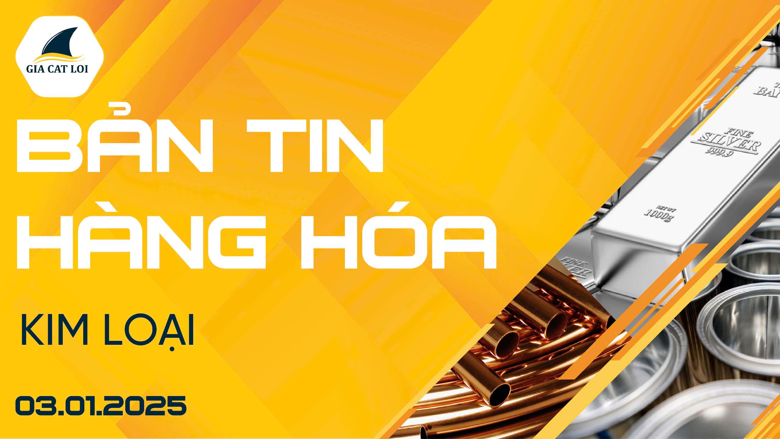 Bản Tin Nhóm Kim Loại Ngày 03/01/2025