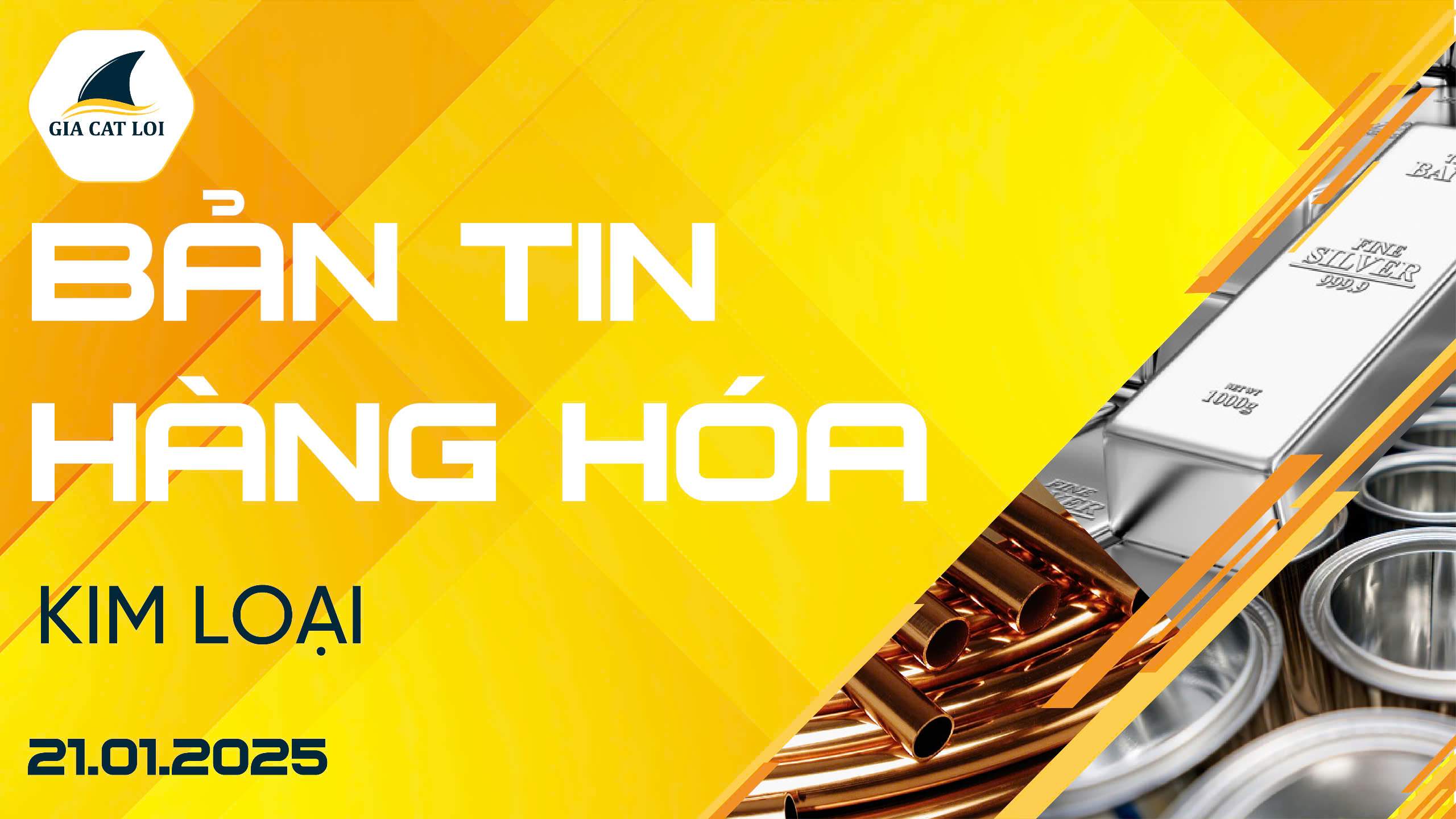 Bản Tin Nhóm Kim Loại Ngày 21/01/2025