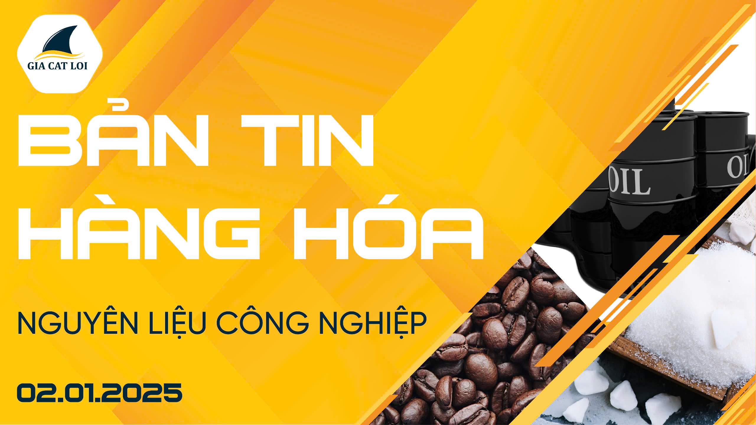 Bản Tin Nhóm Nguyên Liệu Công Nghiệp Ngày 02/01/2025