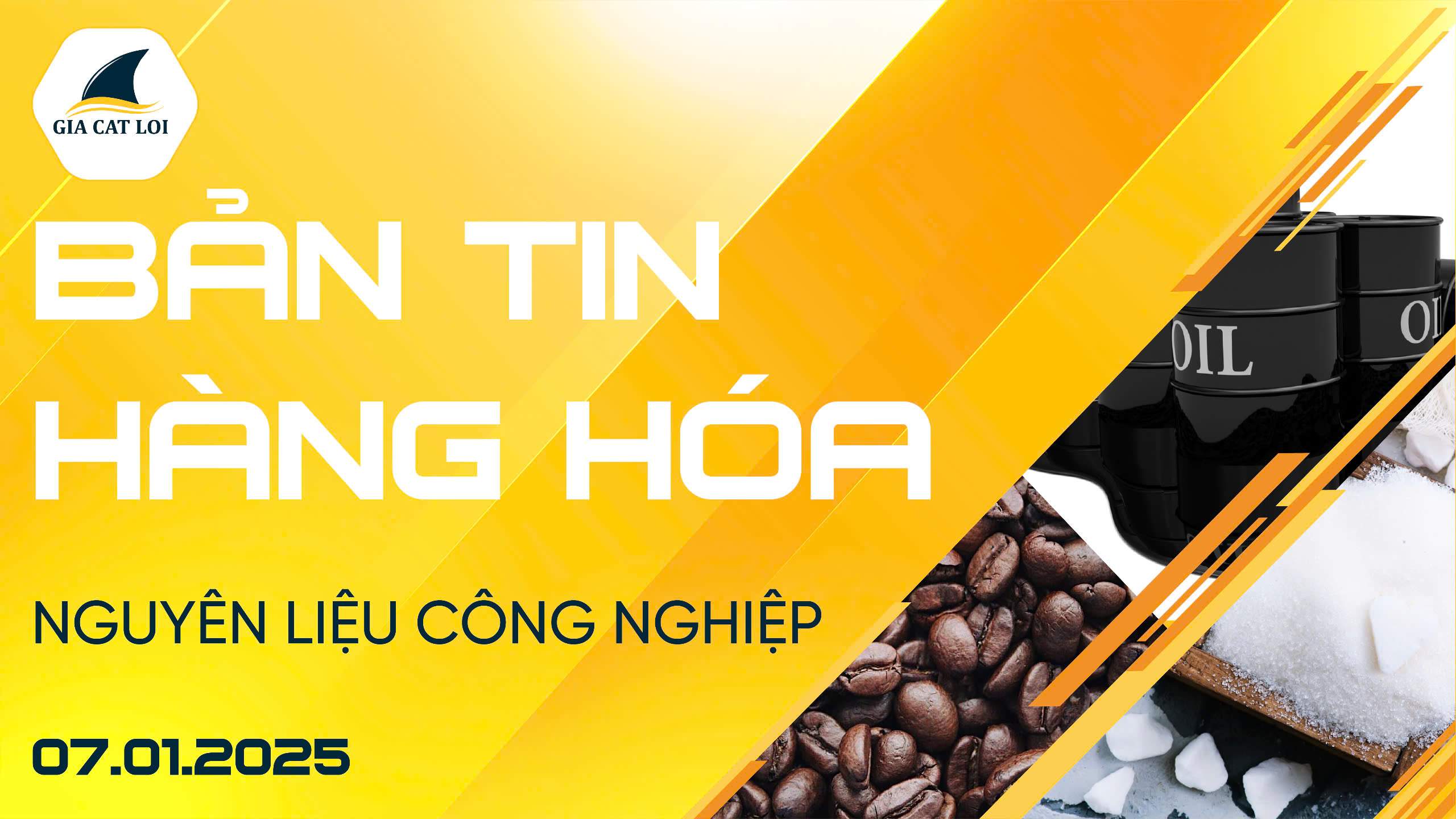Bản Tin Nhóm Nguyên Liệu Công Nghiệp Ngày 07/01/2025