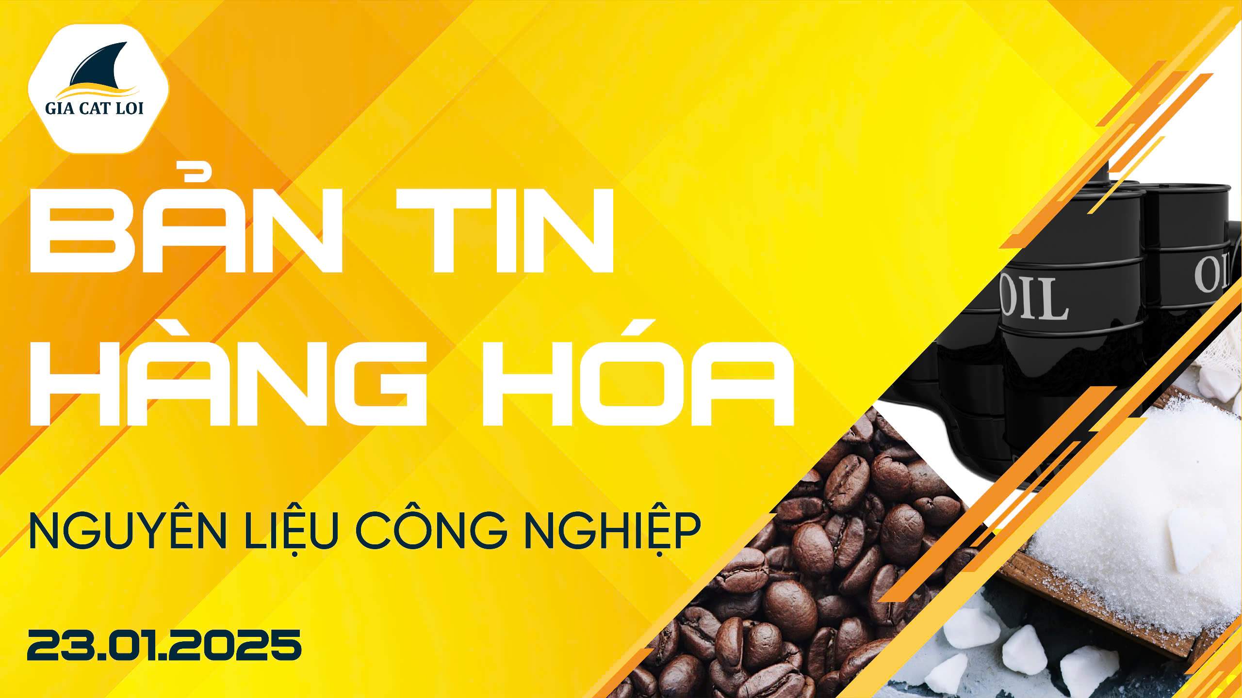 Bản Tin Nhóm Nguyên Liệu Công Nghiệp Ngày 23/01/2025