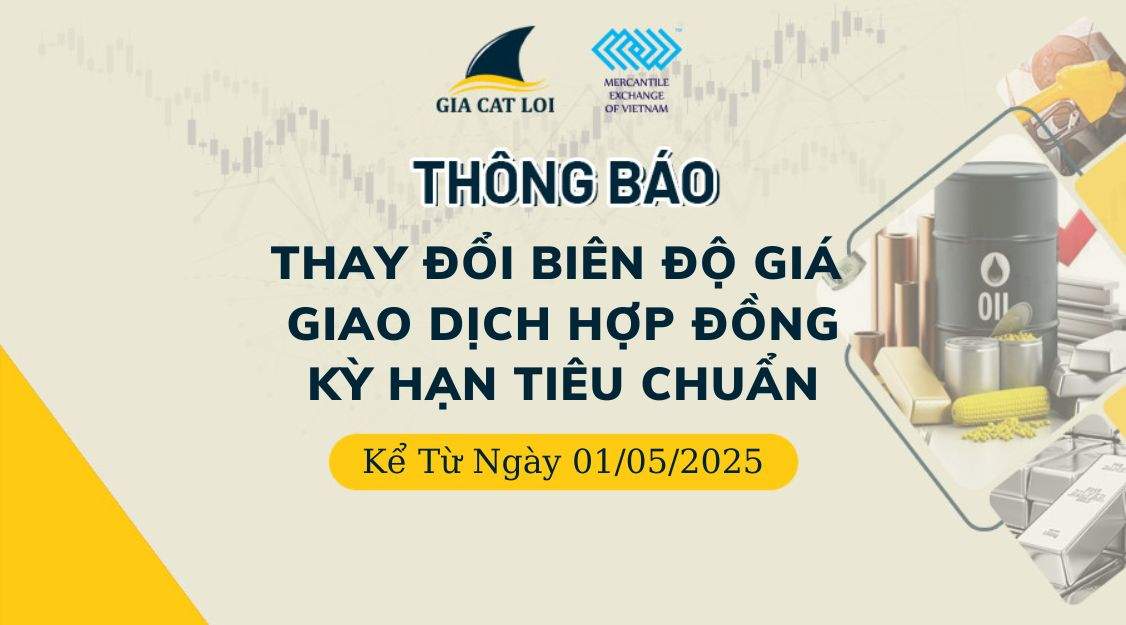 Thông Báo Thay Đổi Biên Độ Giá Giao Dịch Ngày 01/05/2025