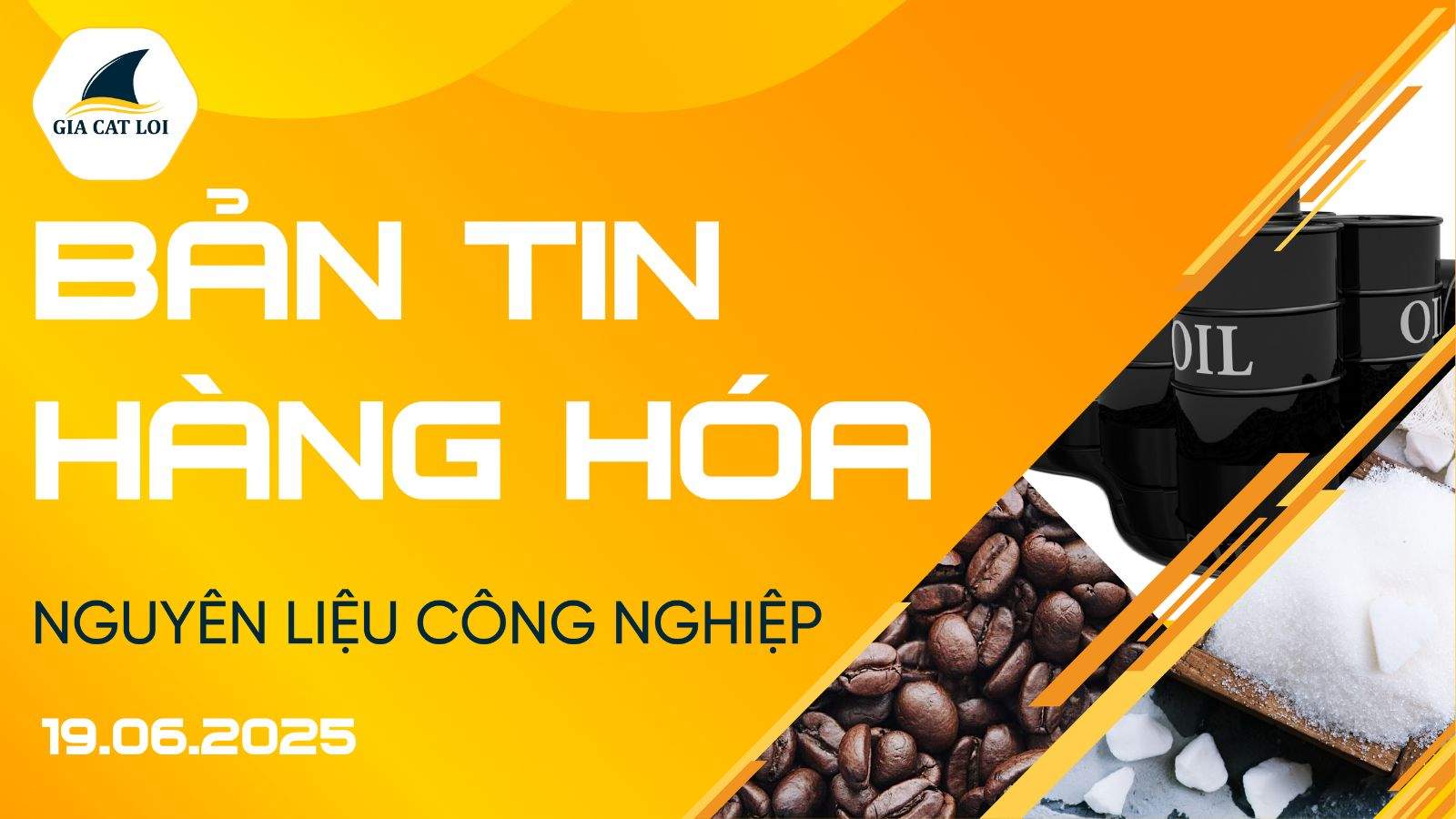 Bản Tin Nhóm Nguyên Liệu Công Nghiệp Ngày 19/06/2025