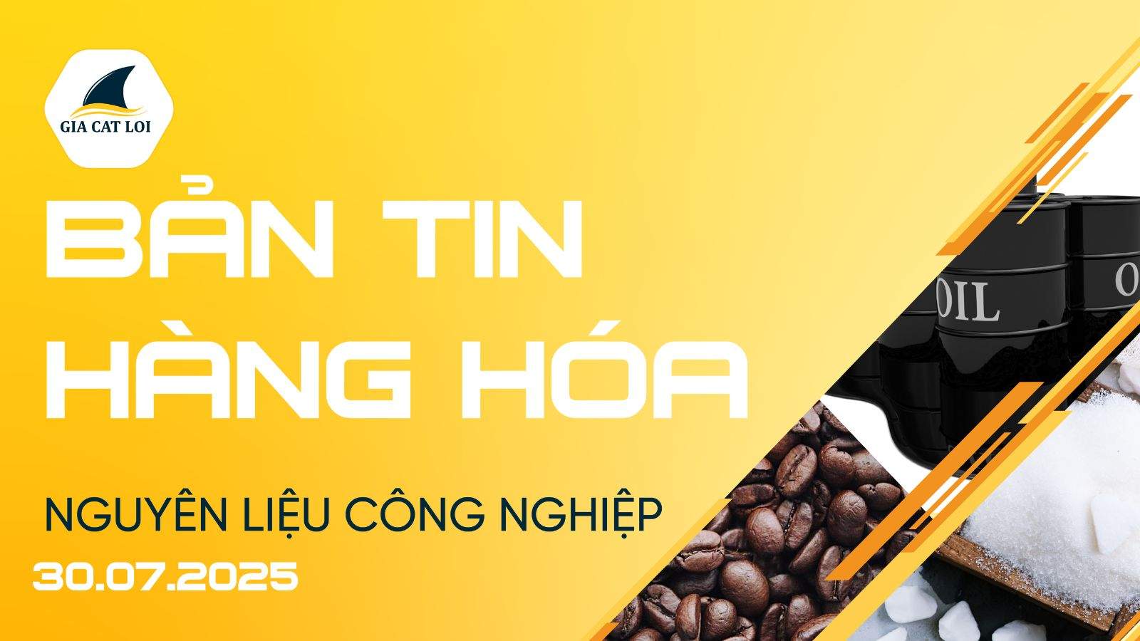 Bản Tin Nhóm Nguyên Liệu Công Nghiệp Ngày 30/07/2025