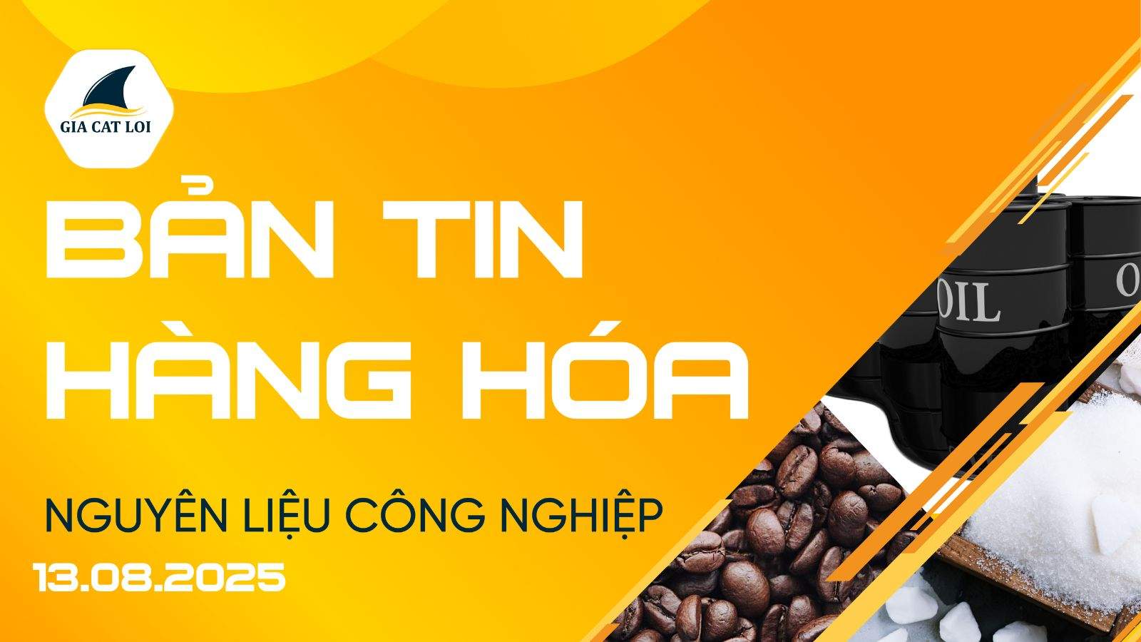 Bản Tin Nhóm Nguyên Liệu Công Nghiệp Ngày 13/08/2025