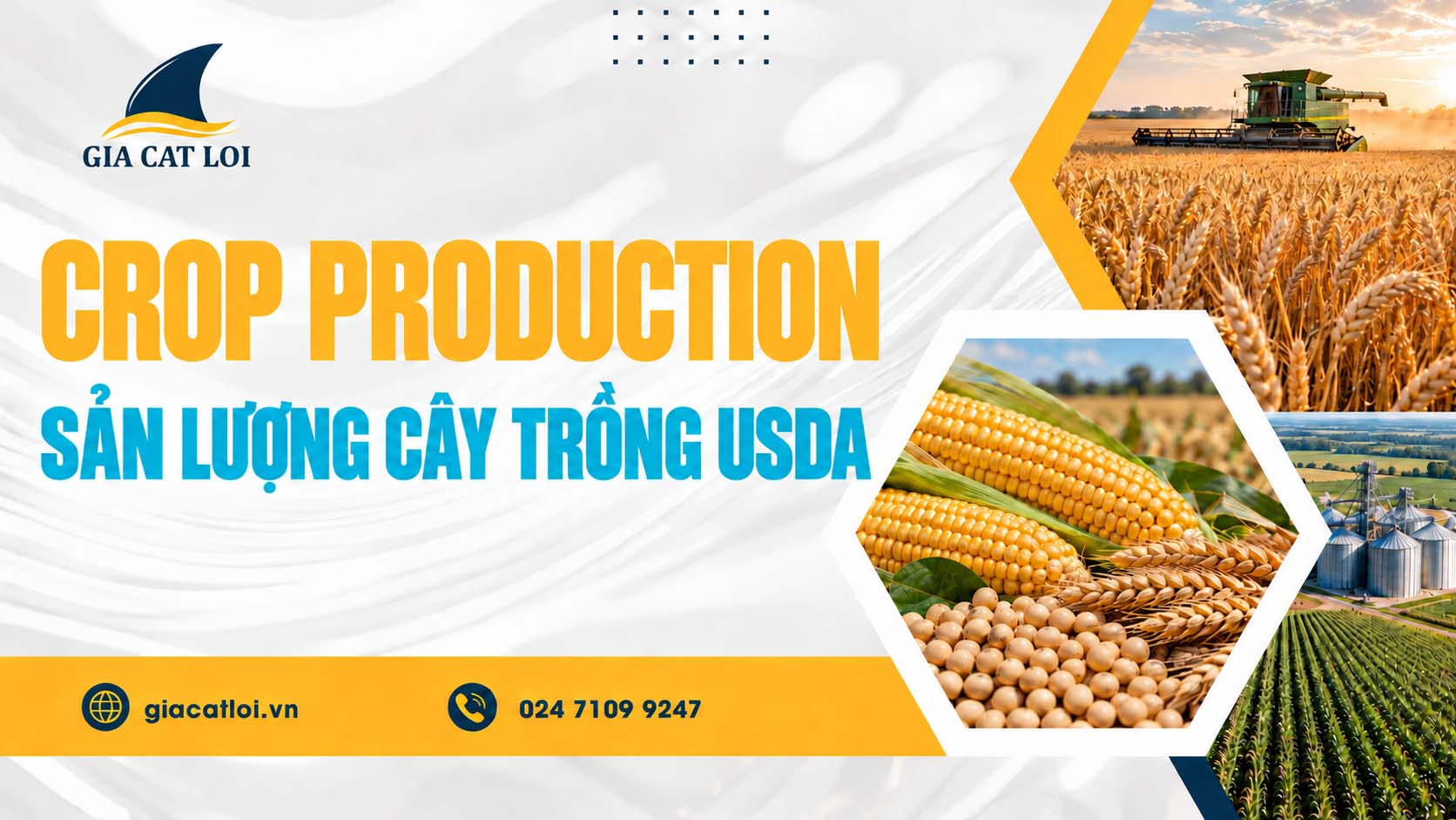 Báo Cáo Sản Lượng Cây Trồng Crop Production (USDA)