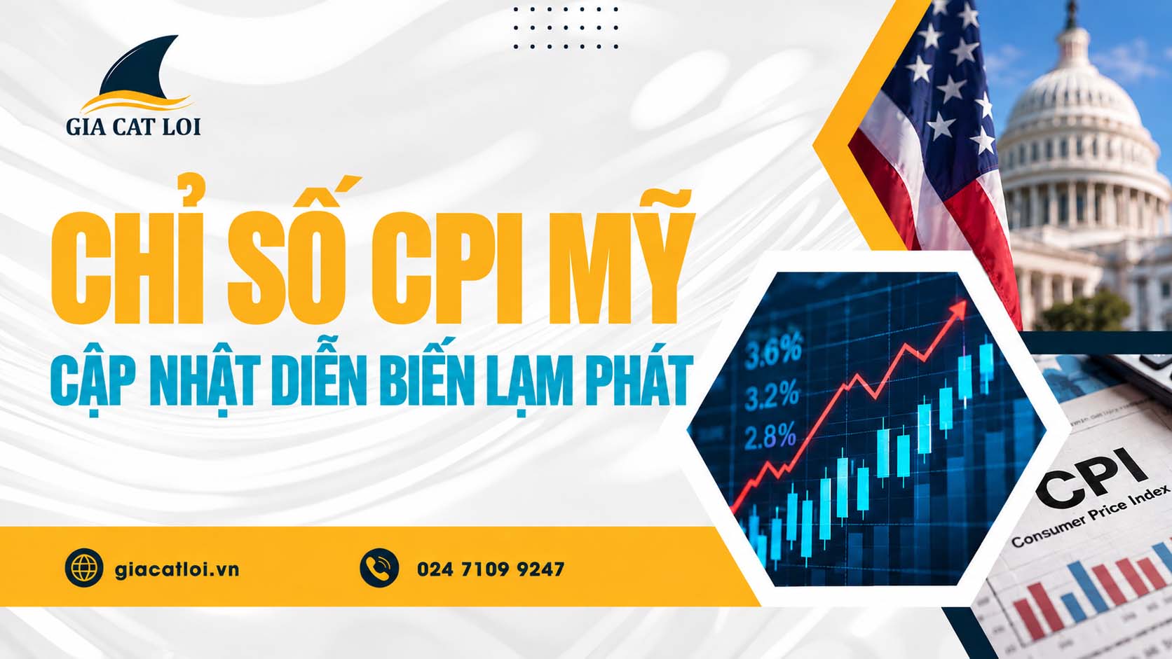 Chỉ Số CPI Mỹ Mới Nhất – Cập Nhật Diễn Biến Lạm Phát