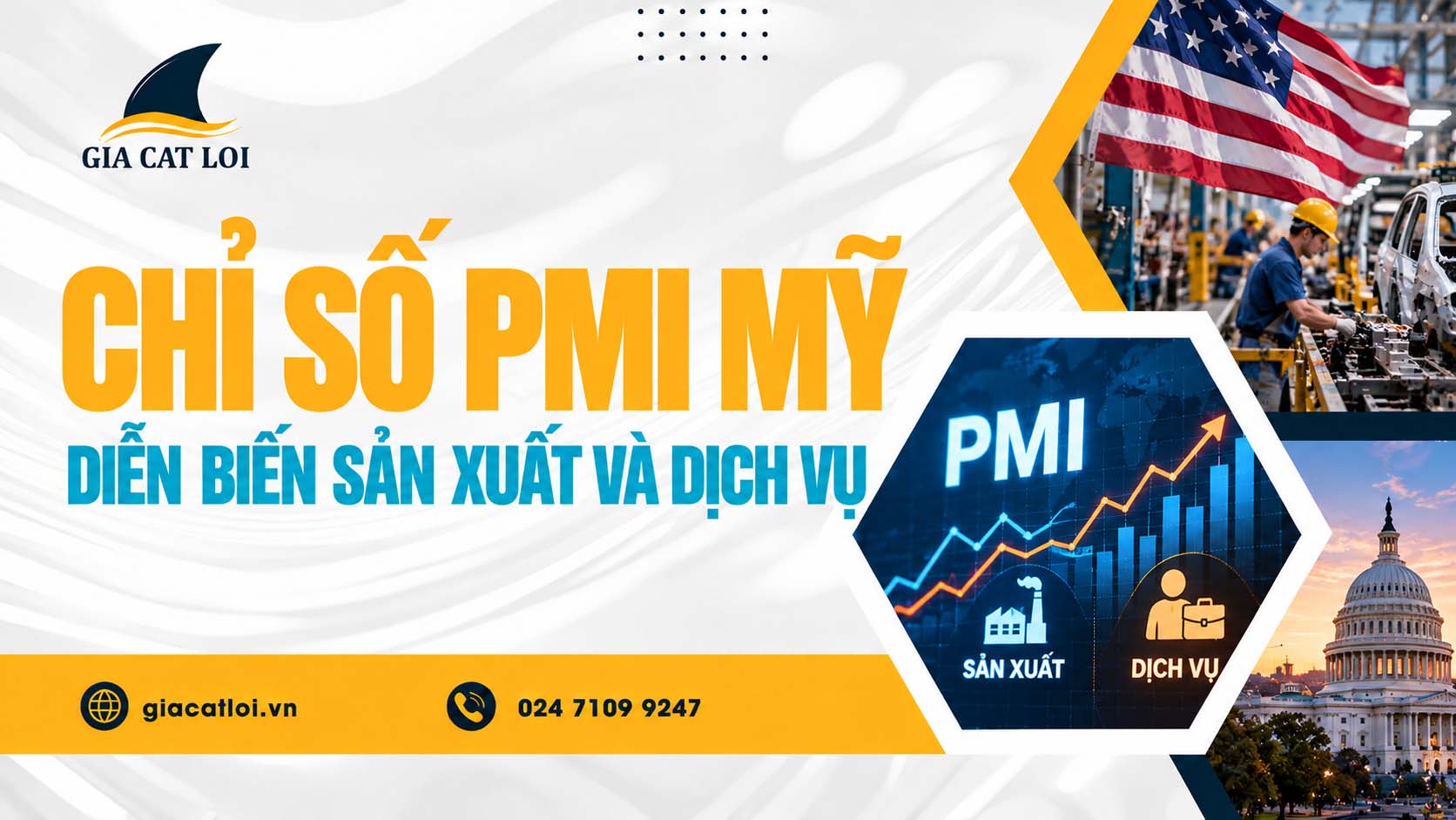 Chỉ Số PMI Mỹ – Diễn Biến Sản Xuất Và Dịch Vụ