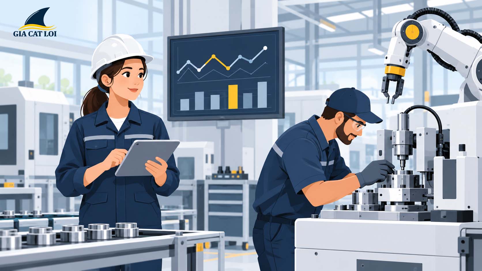 Sản lượng công nghiệp Mỹ là gì?
