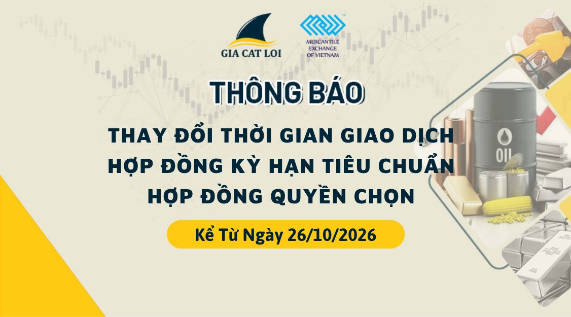 Thông Báo Thay Đổi Thời Gian Giao Dịch Hợp Đồng Kỳ Hạn Tiêu Chuẩn, Hợp Đồng Quyền Chọn Ngày 26/10/2026