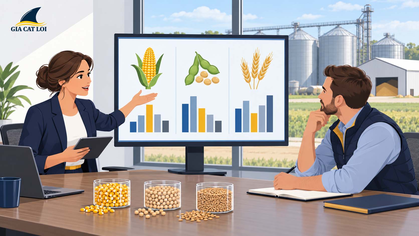 Báo cáo Grain Stocks tác động thế nào đến giá nông sản?